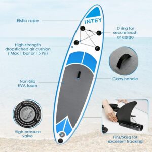 11' Inflatable Stand Up Paddle Boards Surfboard W/complete Kit SUP Paddelboard Surf Surf Board