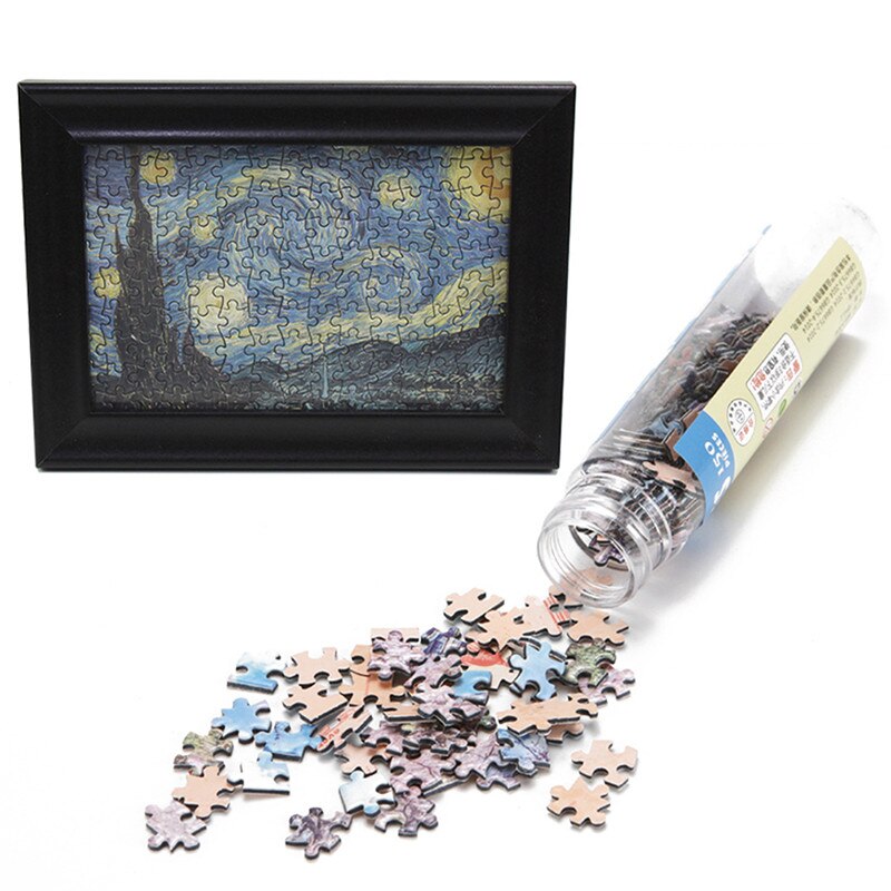 Mini Test Tube Puzzle Oil Painting Jigsaw