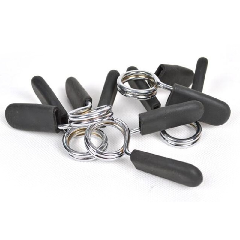 24/25/28/30 Mm Barbell Clamp Spring Band Clamp Gym Weight Dumbbell Lock Standard Lift Kit Dumbbell Buckle