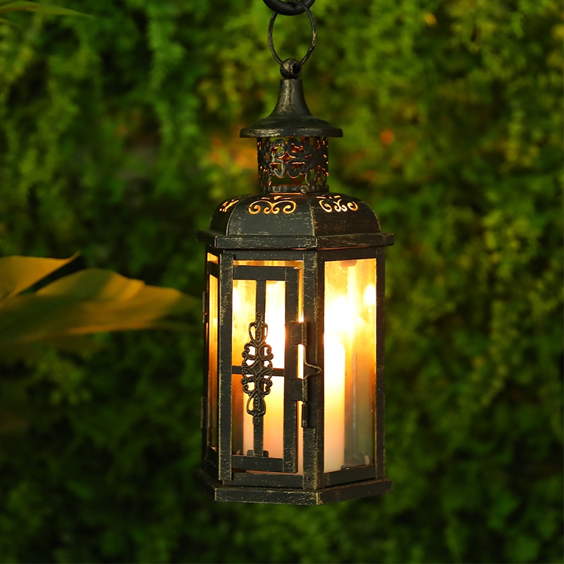 Vintage Nordic Candle Holder Lanterns